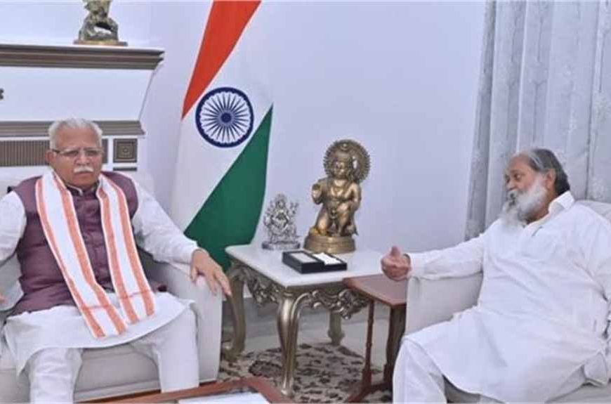 हरियाणा के मंत्री अनिल विज ने केन्द्रीय मंत्री मनोहर लाल से किया आग्रह, अंबाला-चंडीगढ़ के बीच चलेगी मेट्रो!