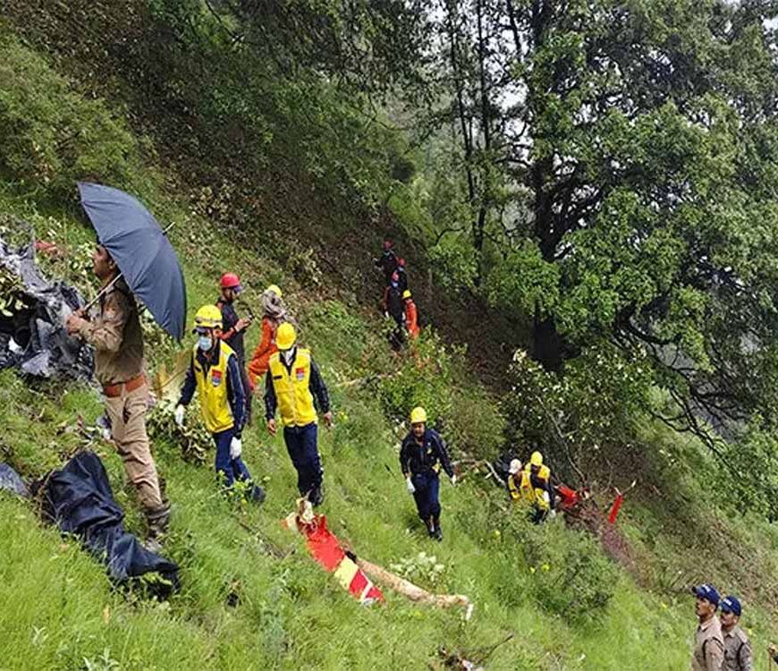 उत्तराखंड में हुई हेलीकॉप्टर दुर्घटना की जांच करेगा एएआईबी