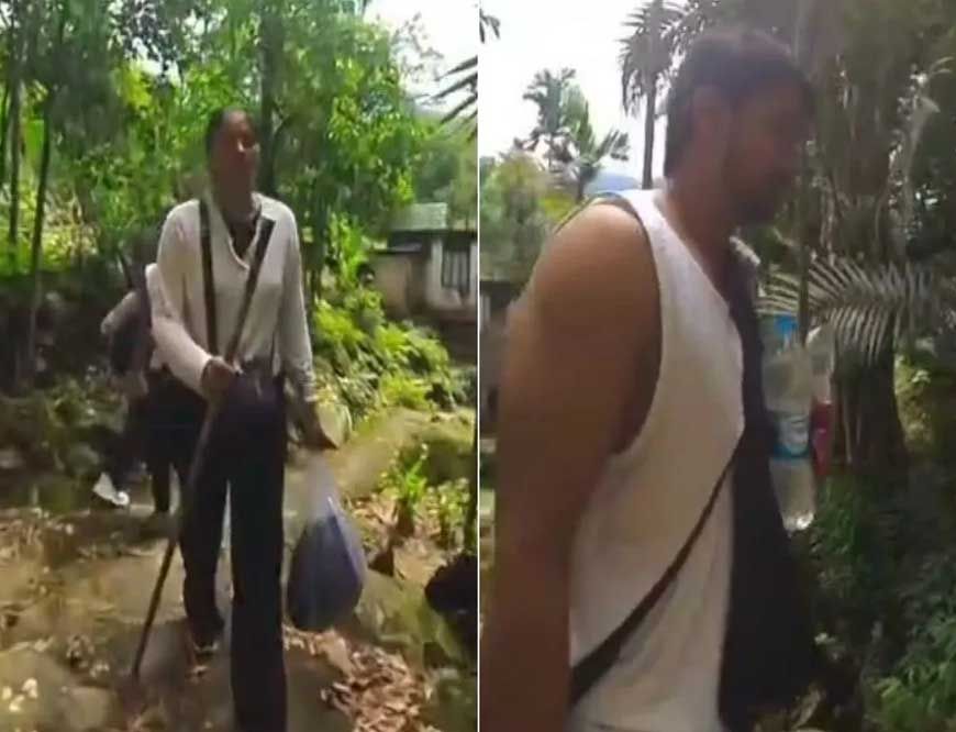 शिलांग :टूरिस्ट के कैमरे में रिकॉर्ड हुआ राजा और सोनम का आखिरी वीडियो