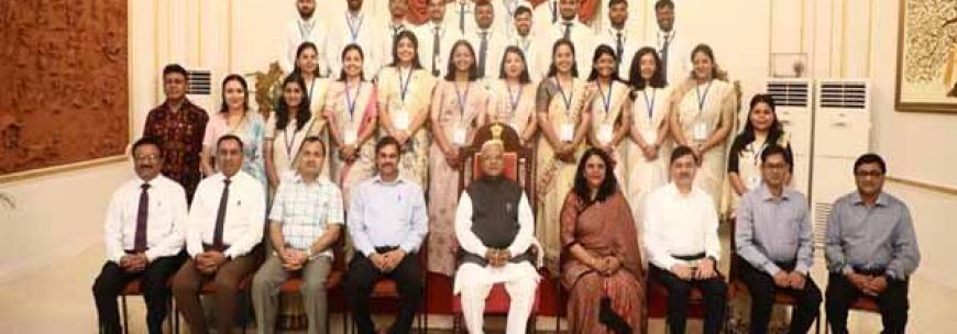 सेवा भाव के साथ जनसेवा ही लोक सेवक की पहचान : राज्यपाल पटेल