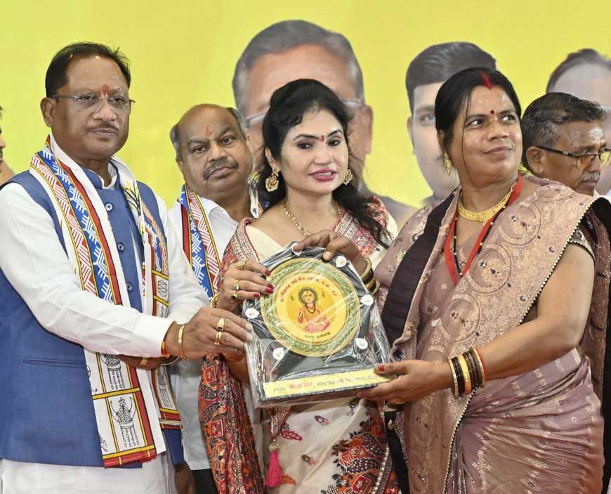 छत्तीसगढ़ की तरक्की और विकास में सेन समाज महत्वपूर्ण योगदान: मुख्यमंत्री विष्णु देव साय