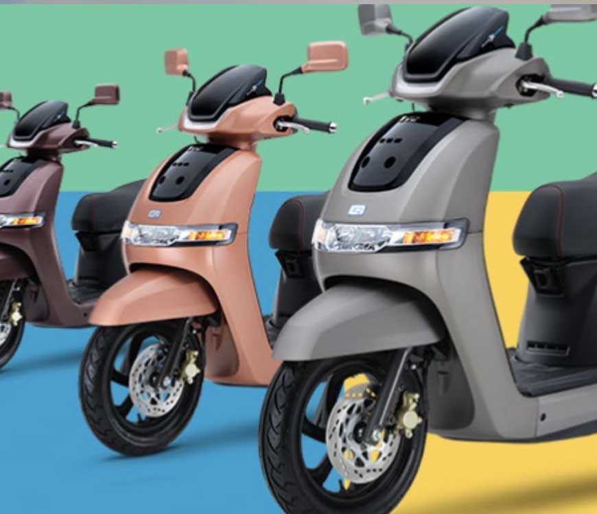 TVS Motor की इलेक्ट्रिक स्कूटर TVS iQube ने घरेलू बाजार में 6 लाख  बिक्री का आंकड़ा पार कर लिया