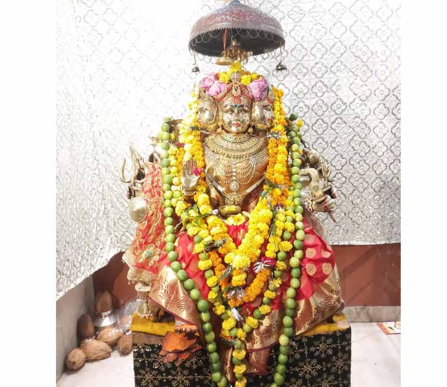 रायपुर के कामाख्या मंदिर के 4 दिन बंद रहेंगे मंदिर के पट, 26 को निकलेगी मां की पालकी