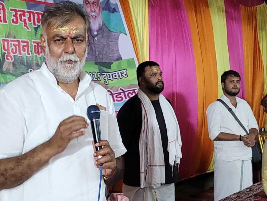 जब तक नदियां बारहमासी नहीं होगी तब तक बड़ी नदियों का अस्तित्व बचा पाना चुनौती : पंचायत मंत्री पटेल