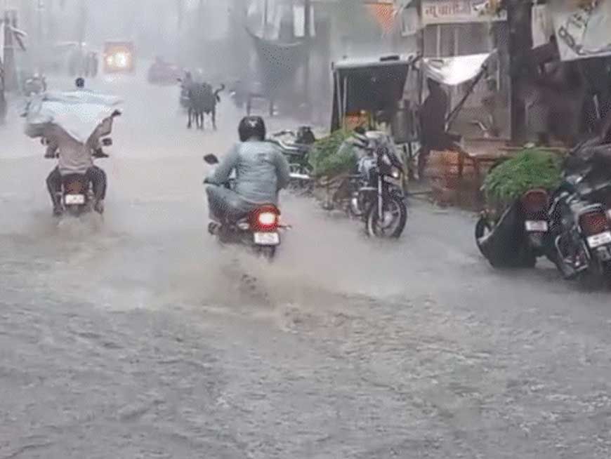मंडला में रातभर में 2 इंच बारिश, भोपाल में रिमझिम, ग्वालियर-जबलपुर समेत 32 जिलों में आंधी चलेगी