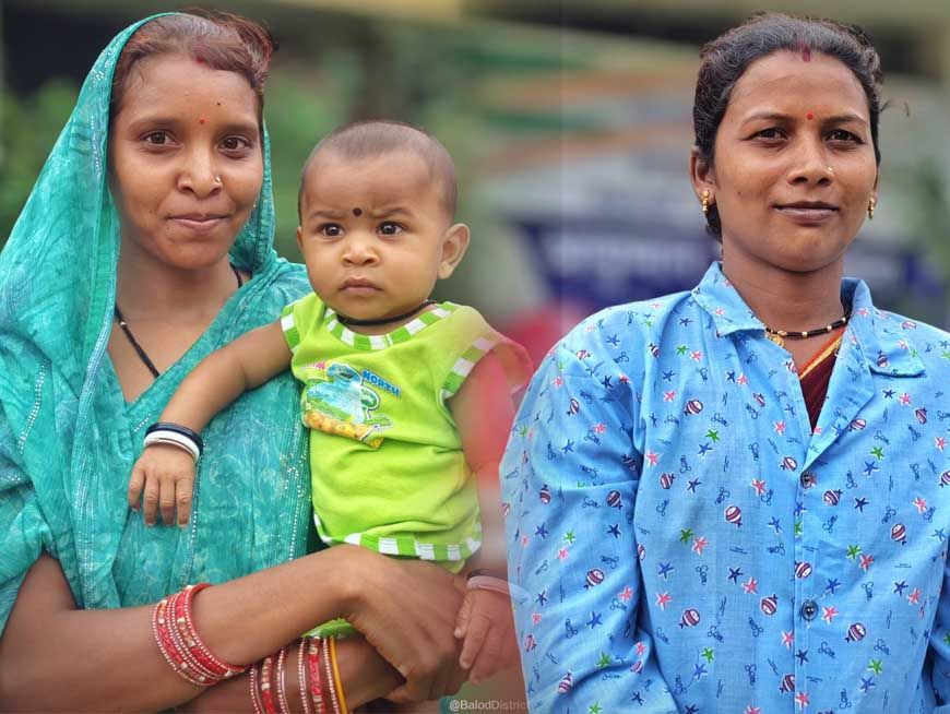 रायपुर : समस्याओं के निराकरण होने पर जनजातीय महिलाओं ने की शिविर की सराहना