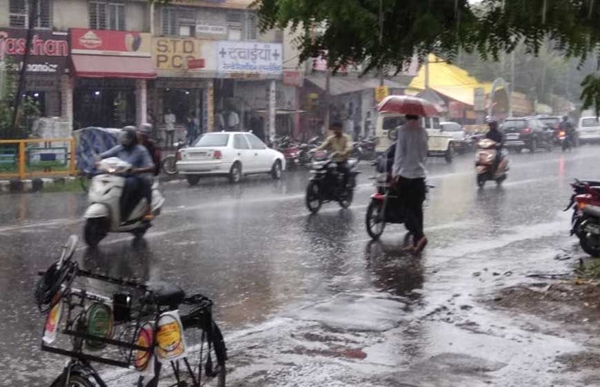 एक साथ मध्यप्रदेश में 6 सिस्टम एक्टिव, एमपी में 7 दिन टूटकर बरसेंगे बादल