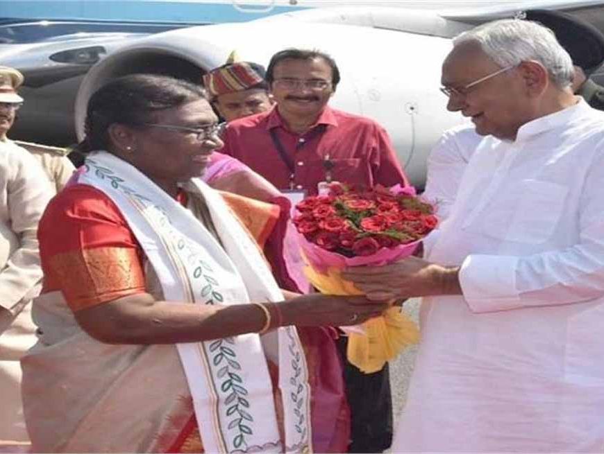 मुख्यमंत्री नीतीश कुमार ने राष्ट्रपति द्रौपदी मुर्मू को जन्मदिन पर दीं हार्दिक शुभकामनाएं
