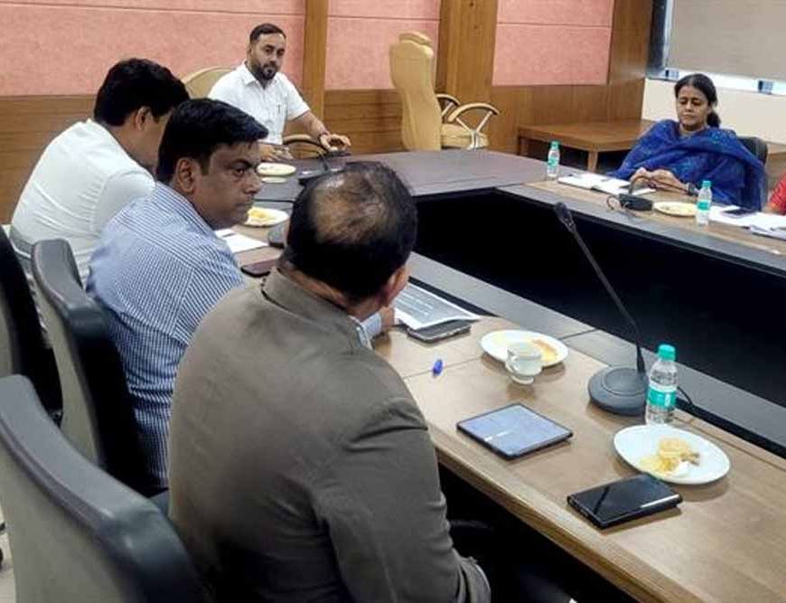 जूट कार्पोरेशन ऑफ इण्डिया और कॉटन कार्पोरेशन ऑफ इण्डिया के प्रतिनिधिमण्डल ने जानी मध्यप्रदेश की एडवांस्ड फूड ग्रेन प्रोक्योरमेंट प्रणाली