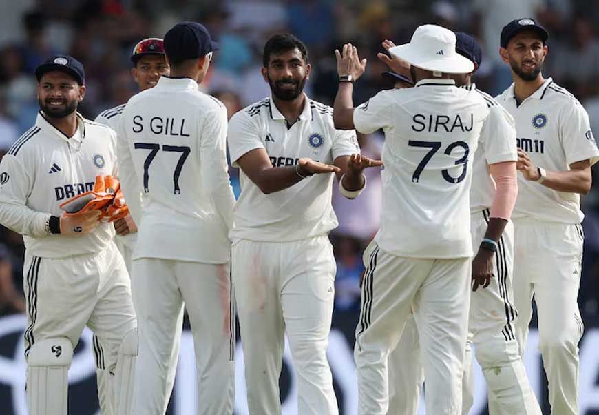 लीड्स टेस्ट में दूसरे दिन का खेल खत्म, इंग्लैंड ने 3 विकेट खोकर बनाए 209 रन, भारत के पास 262 रनों की बढ़त