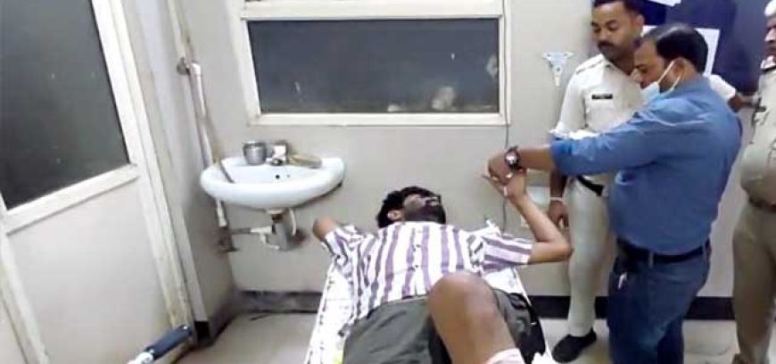 ग्वालियर में हत्या के आरोपी गैंगस्टर का एनकाउंटर, जवाबी कार्रवाई में पैर में गोली लगी