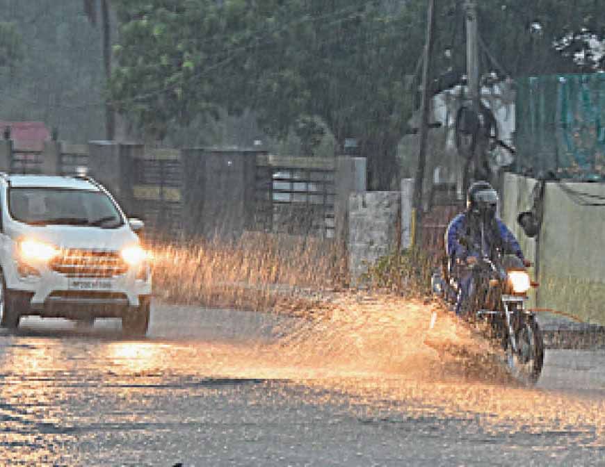 रायपुर : प्रदेश में अब तक 75.3 मि.मी. औसत वर्षा दर्ज