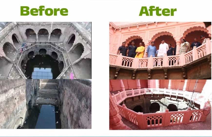 जलगंगा संवर्धन अभियान से पुनर्जीवित हुई भोपाल की ‘बड़े बाग़ की बावड़ी’