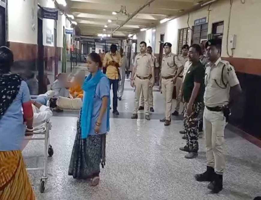 मुजफ्फरपुर में पुलिस ने दो खूंखार अपराधियों को ताबड़तोड़ फायरिंग के बाद किया गिरफ्तार
