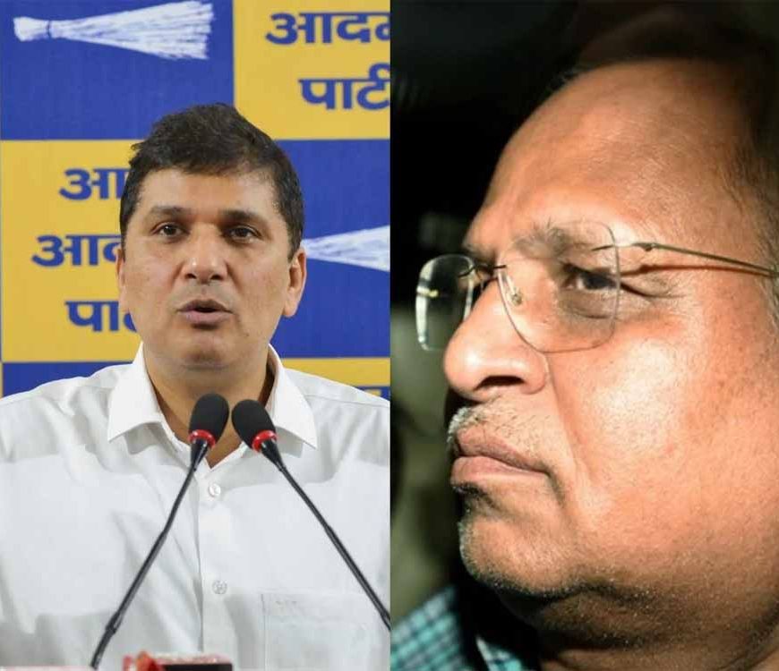 अस्पताल घोटाले में बड़ा एक्शन, सौरभ भारद्वाज और सत्येंद्र जैन पर केस दर्ज
