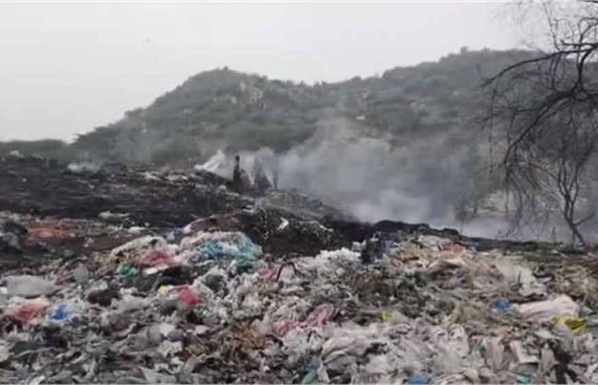 नूंह जिले के खोरी कला गांव के पास अरावली के 5 एकड़ जंगल में फिर से लगी आग, वन को पहुंच रहा है नुकसान