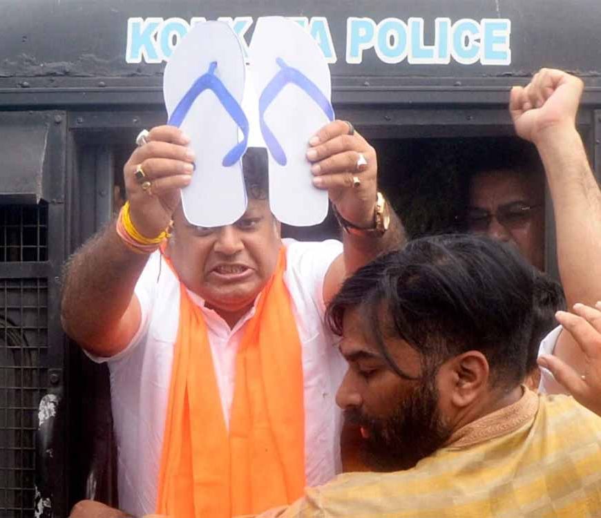 कोलकाता गैंगरेप केस पर बीजेपी का हल्लाबोल, केंद्रीय मंत्री सुकांत मजूमदार हिरासत में
