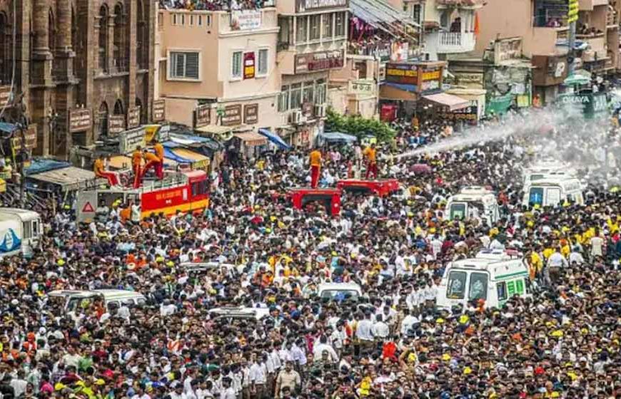 जगन्नाथ रथ यात्रा में भगदड़, 3 श्रद्धालुओं की मौत, कई घायल