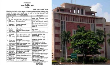 ग्वालियर-उज्जैन और जबलपुर लोकायुक्त के एसपी को बदला गया