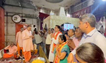 मेहंदीपुर बालाजी धाम पहुंचे, राजस्थान के जल संसाधन कैबिनेट मंत्री सुरेश सिंह रावत