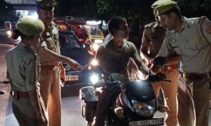 गाजियाबाद में पुलिस का बड़ा एक्शन! 1387 वाहनों पर एक साथ चला चालान का चाबुक