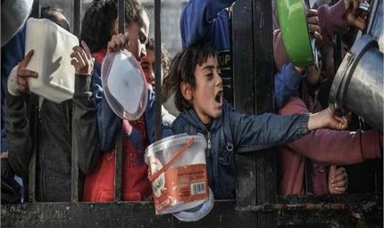 गाजा में भूख बनी मौत का कारण! राशन की लाइन में 82 फिलीस्तीनियों की गई जान