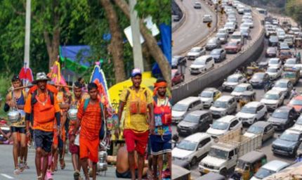 कांवड़ यात्रा के दौरान मेरठ रोड और एक्सप्रेसवे पर प्रतिबंधित होंगे भारी वाहन, वन वे होगा लागू; कहां से जा सकेंगे