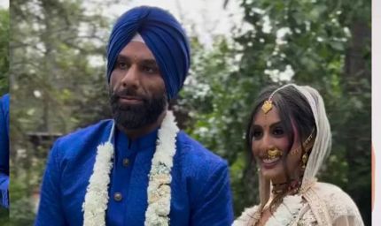 WWE चैंपियन जिंदर महल ने अपनी प्रेमिका प्रिया के साथ  शादी रचाई