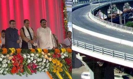 नितिन गडकरी ने रातू रोड फ्लाईओवर का किया उद्घाटन