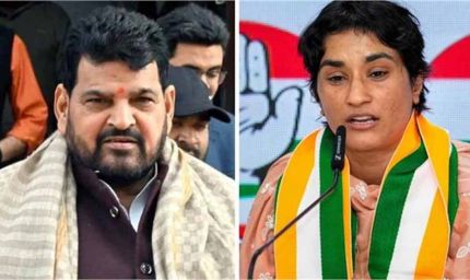 पूर्व सांसद बृजभूषण के चरखी दादरी में 6 जुलाई को होने वाले कार्यक्रम का विरोध शुरू