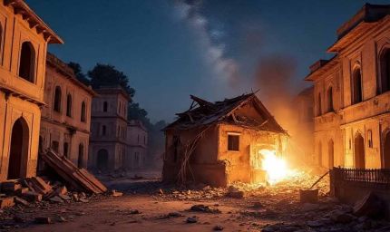 घर में देशी बम बनाते वक्त धमाका, एक की मौत, दूसरा गंभीर रूप से घायल