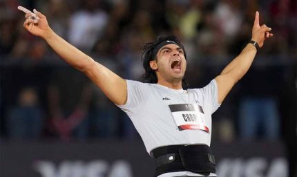 भारत के स्टार जेवलिन थ्रोअर नीरज चोपड़ा ने एनसी क्लासिक 2025 में गदर काटा, खिताब किया अपने नाम