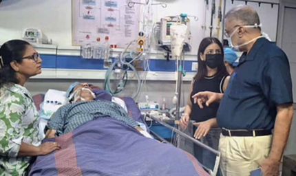 अभिनेत्री तानिया के पिता से अस्पताल में मिले पंजाब के स्वास्थ्य मंत्री, हमलावरों पर सख्त कार्रवाई का दिलाया भरोसा