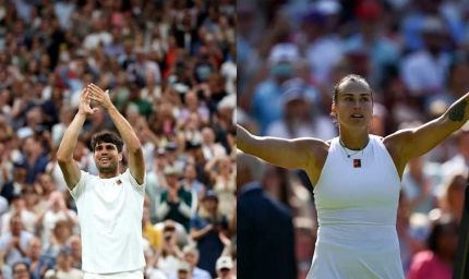 अल्कारेज व‍िम्बलडन सेमीफाइनल में पहुंचे, बाल-बाल बचीं नंबर 1 आर्यना सबालेंका, नॉरी को हराने के लिए शानदार प्रदर्शन किया