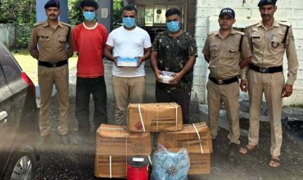 देहरादून में तीन लोगों को 125 किलोग्राम डायनामाइट के साथ पकड़ा, जने  कितना नुकसान हो सकता था