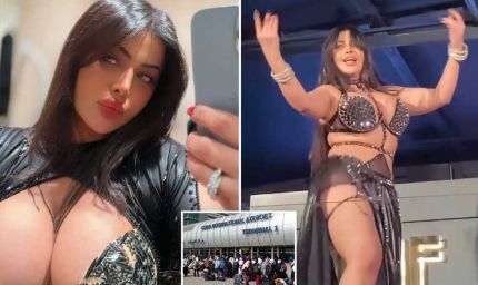 इटैलियन डांसर सोहिला तारेक हसन को काहिरा एयरपोर्ट पर गिरफ्तार किया