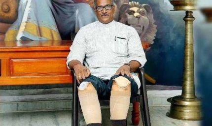 दोनों पैर खोने के बाद भी नहीं रुके सदानंदन मास्टर, अब बनेंगे राज्यसभा सांसद