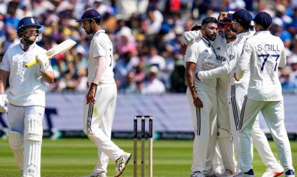 लॉर्ड्स में नीतीश ने जैक क्रॉउली का किया शिकार, इंग्लैंड की पारी लड़खड़ाई