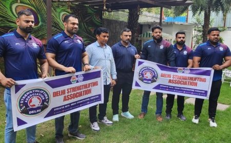 वर्ल्ड स्ट्रेंथलिफ्टिंग चैंपियनशिप 2025 के लिए भारतीय टीम में दिल्ली के पाँच खिलाड़ी चयनित