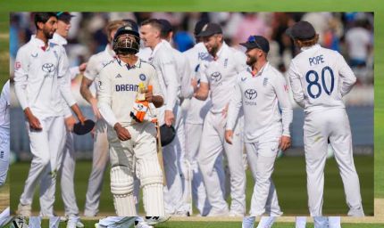 लॉर्ड्स में रोचक मुकाबले में टीम इंडिया को मिली हार, सीरीज में इंग्लैंड 2-1 से आगे