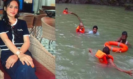 गजपल्ला वाटरफॉल हादसा: युवती का शव 20 फीट नीचे फंसा, पर्यटकों की आवाजाही पर रोक