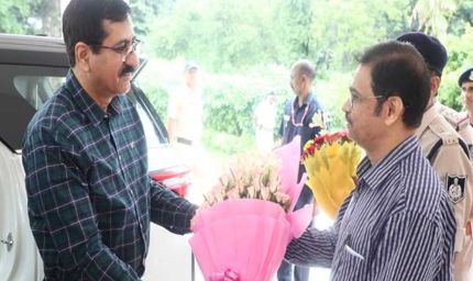 मनोनीत मुख्य न्यायाधिपति का राजभवन में हुआ आगमन