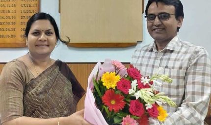 भोपाल मंडल के नए अपर मंडल रेल प्रबंधक के रूप में अभिराम खरे ने विधिवत रूप से कार्यभार ग्रहण किया