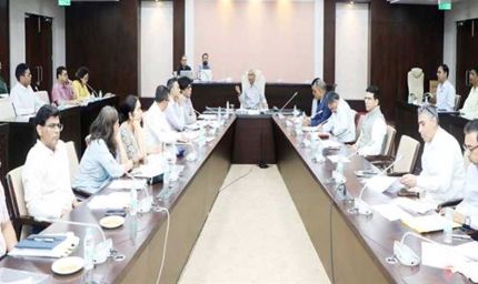 मुख्य सचिव की अध्यक्षता में विधानसभा सत्र की तैयारी और लंबित कार्यों की समीक्षा बैठक हुई