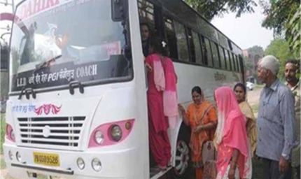 PGI चंडीगढ़ के लिए शुरू हुई फ्री बस सेवा, जानें रूट और टाइमिंग