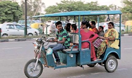 इंदौर में ई-रिक्शा किराया तय: 2 KM तक यात्रियों से लिए जाएंगे ₹10