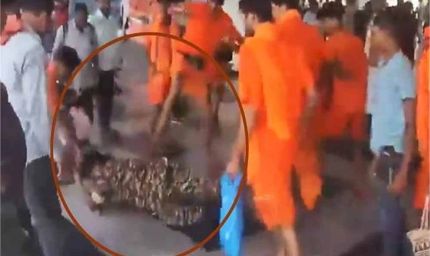 कांवड़ियों का कहर: ड्यूटी पर जा रहे CRPF जवान से मारपीट, FIR दर्ज