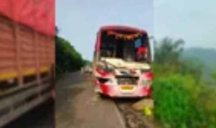 शहडोल में बड़ा हादसा टला: बस के ब्रेक फेल होने पर ट्रक ड्राइवर की सूझबूझ से बचीं कई जानें