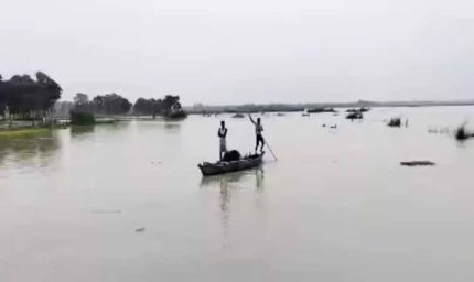 आरा में गंगा का कहर: जलस्तर बढ़ा, चार अंचलों के 18 स्कूल बंद