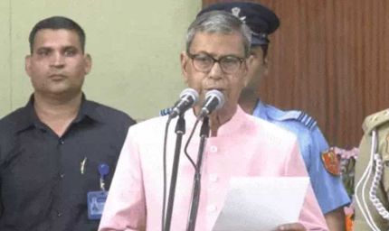 हरियाणा के नए राज्यपाल अशीम घोष ने अंग्रेजी में शपथ ली, प्रदेश के 19वें राज्यपाल बने